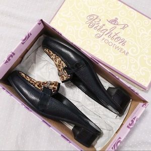 Leather + Animal Hair Loafer